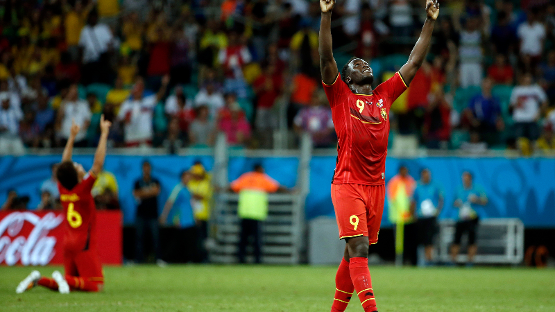 Belgium forward Romelu Lukaku
