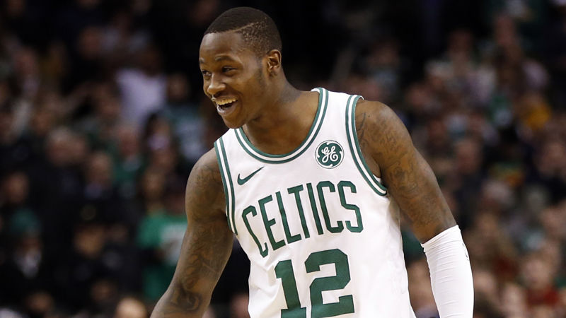 Boston Celtics guard Terry Rozier