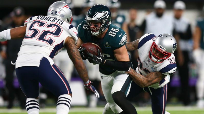 Philadelphia Eagles tight end Zach Ertz