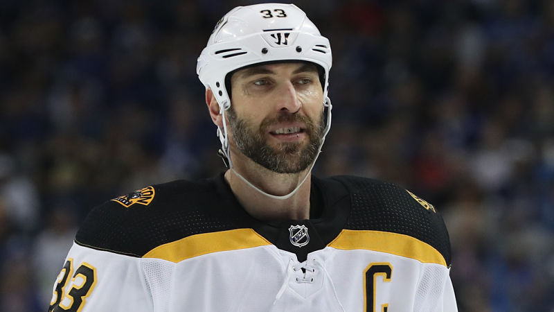 Boston Bruins defenseman Zdeno Chara
