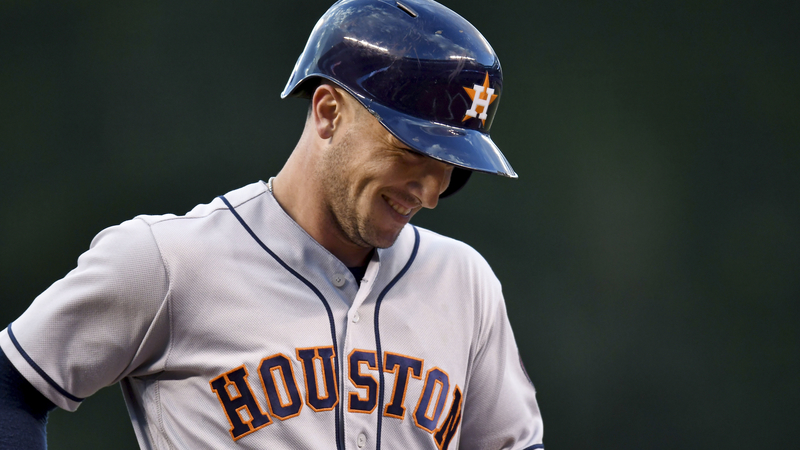 Astros third baseman Alex Bregman