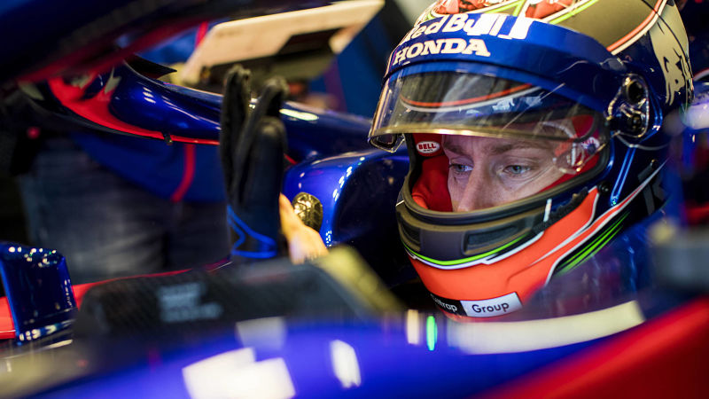 Formula One driver Brandon Hartley