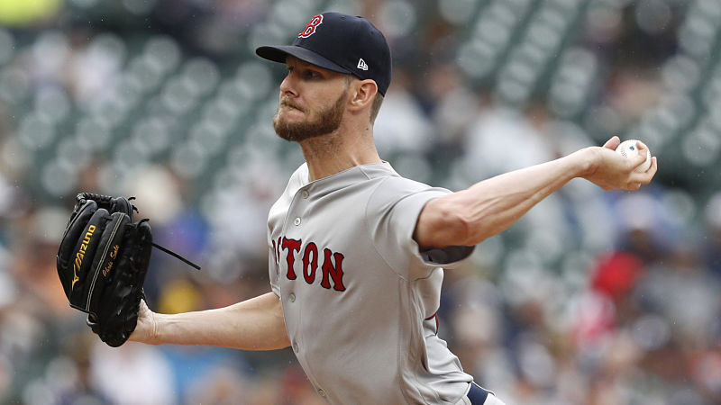 Boston Red Sox pitcher Chris Sale