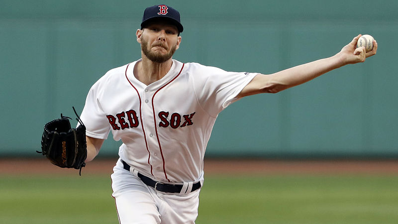 Boston Red Sox pitcher Chris Sale