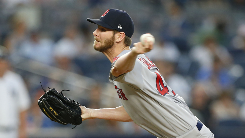 Boston Red Sox pitcher Chris Sale