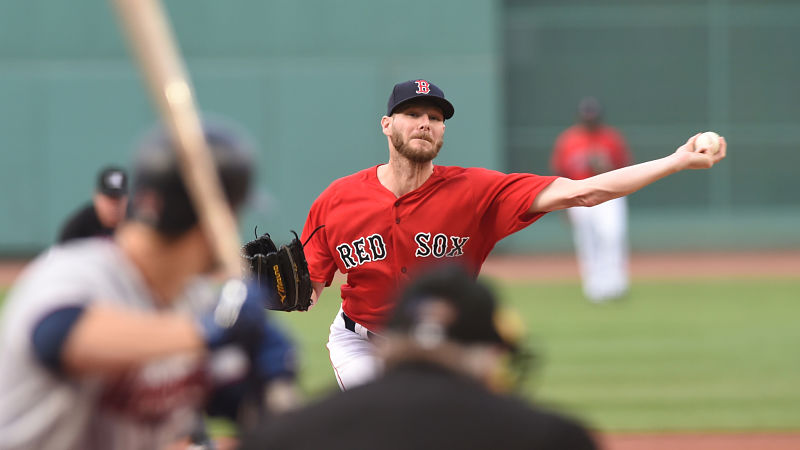 Boston Red Sox pitcher Chris Sale