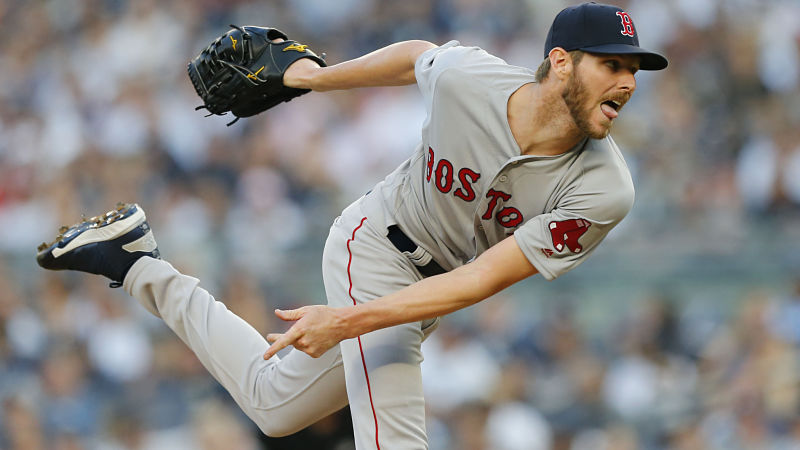 Boston Red Sox pitcher Chris Sale