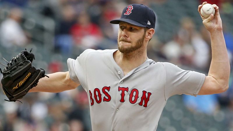 Boston Red Sox pitcher Chris Sale