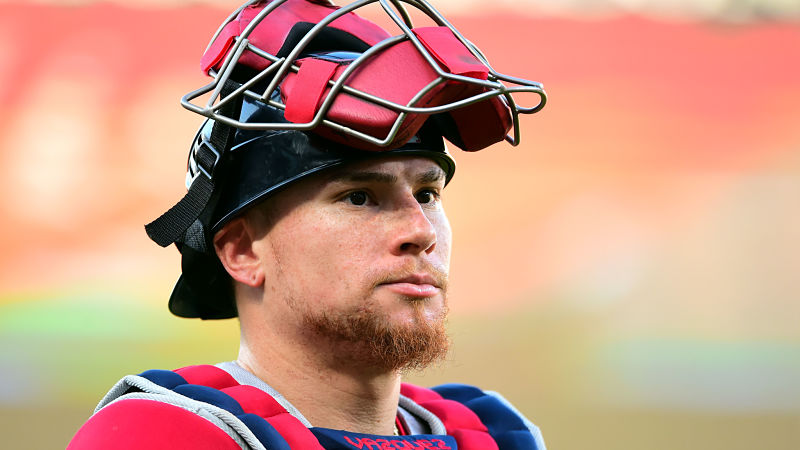 Boston Red Sox catcher Christian Vazquez