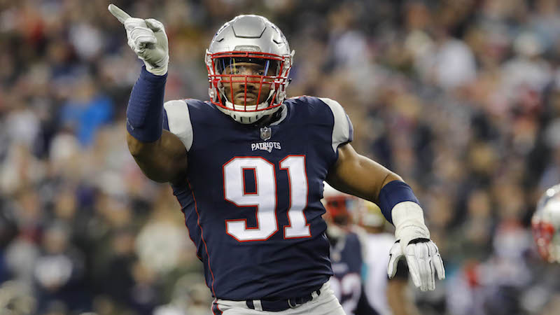 Patriots defensive end Deatrich Wise Jr.