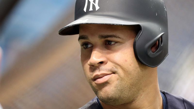 New York Yankees catcher Gary Sanchez