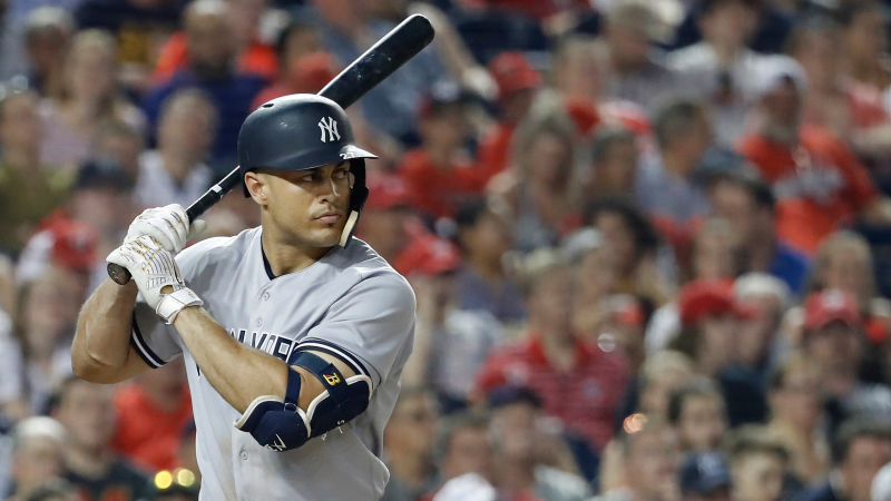 New York Yankees outfielder Giancarlo Stanton