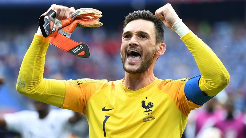France goalkeeper Hugo Lloris
