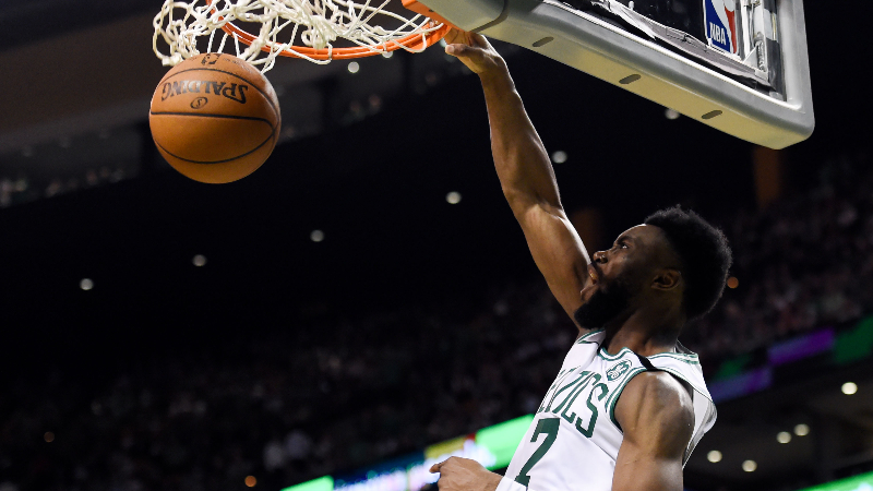 Boston Celtics guard Jaylen Brown