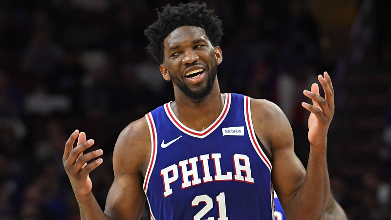 Philadelphia 76ers forward Joel Embiid