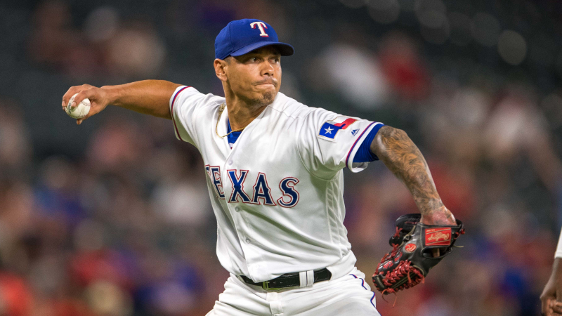 Texas Rangers closer Keone Kela