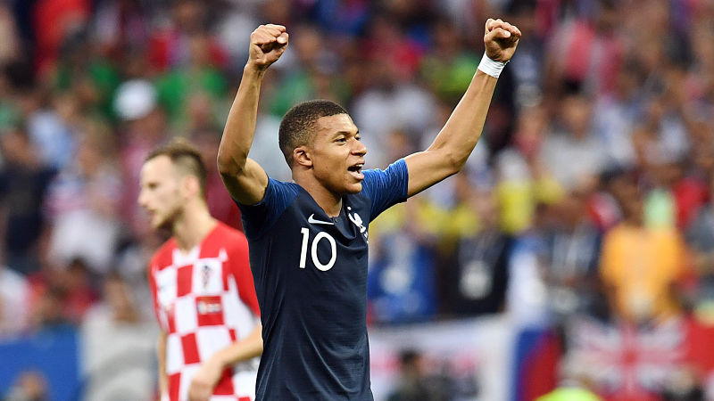 France forward Kylian Mbappe