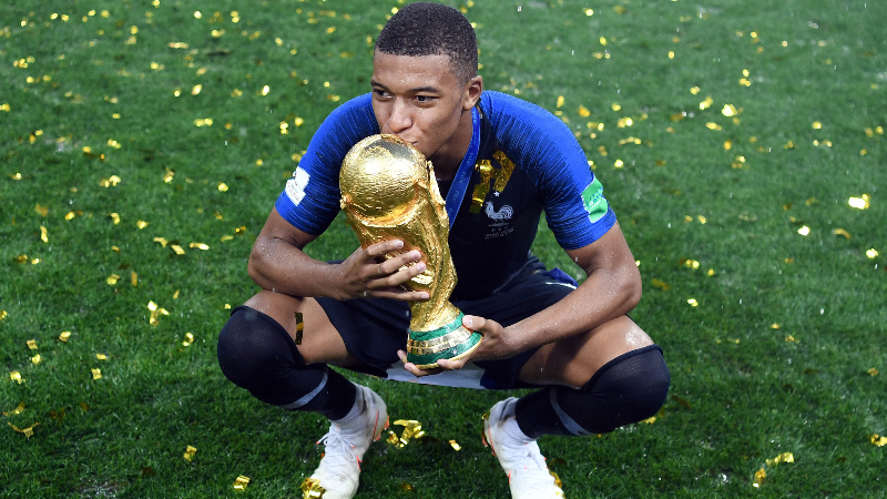France forward Kylian Mbappe