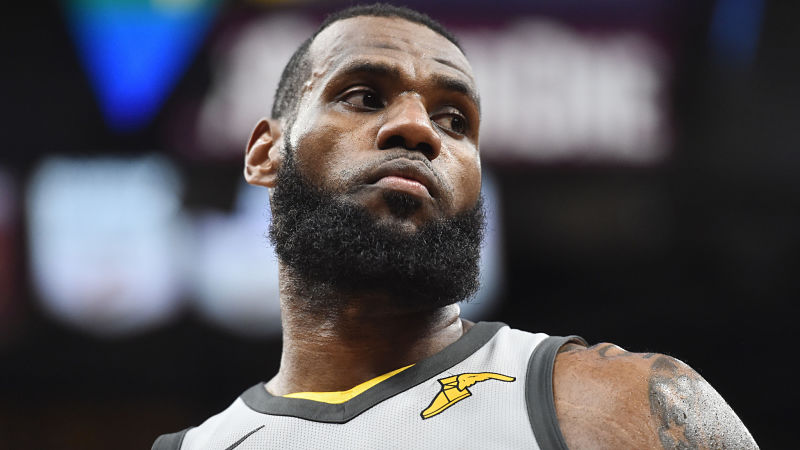 NBA forward LeBron James