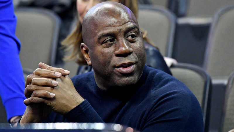 Los Angeles Lakers President Of Basketball Operations Magic Johnson