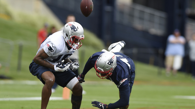 Patriots wide receiver Malcolm Mitchell