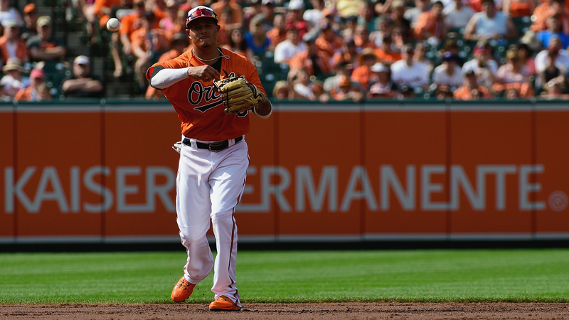 Baltimore Orioles Shortstop Manny Machado