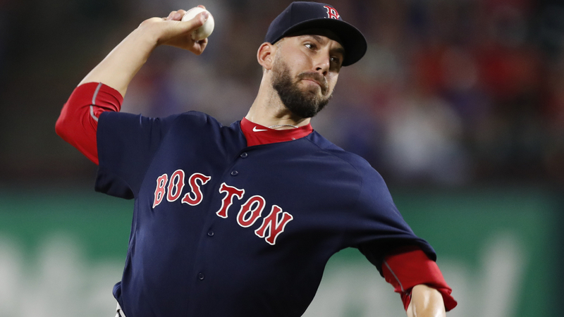 Red Sox relief pitcher Matt Barnes