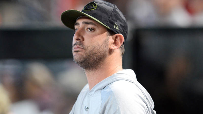 Reds pitcher Matt Harvey