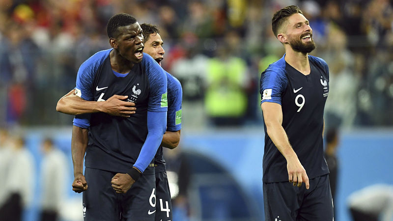 France midfielder Paul Pogba