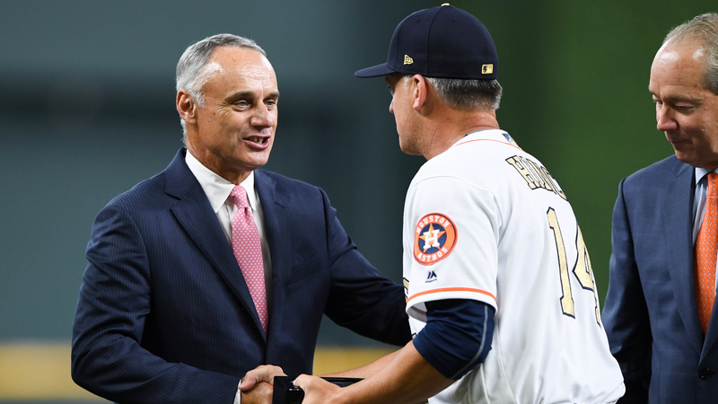 Major League Baseball Commissioner Rob Manfred