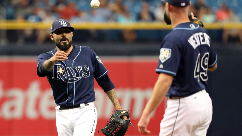 Tampa Bay Rays pitcher Sergio Romo