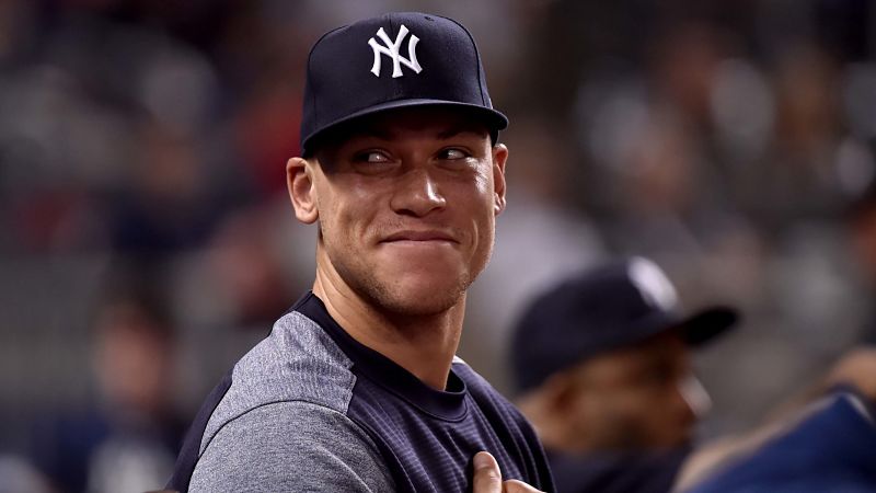 New York Yankees outfielder Aaron Judge
