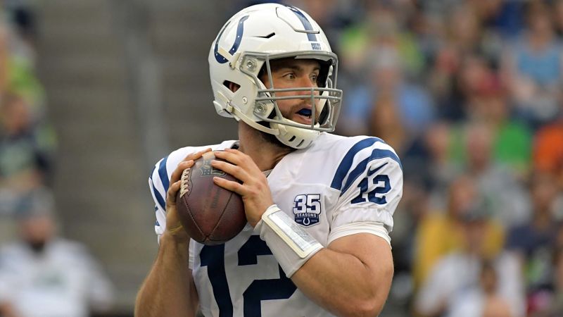 Indianapolis Colts quarterback Andrew Luck