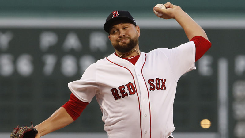 Boston Red Sox pitcher Brian Johnson