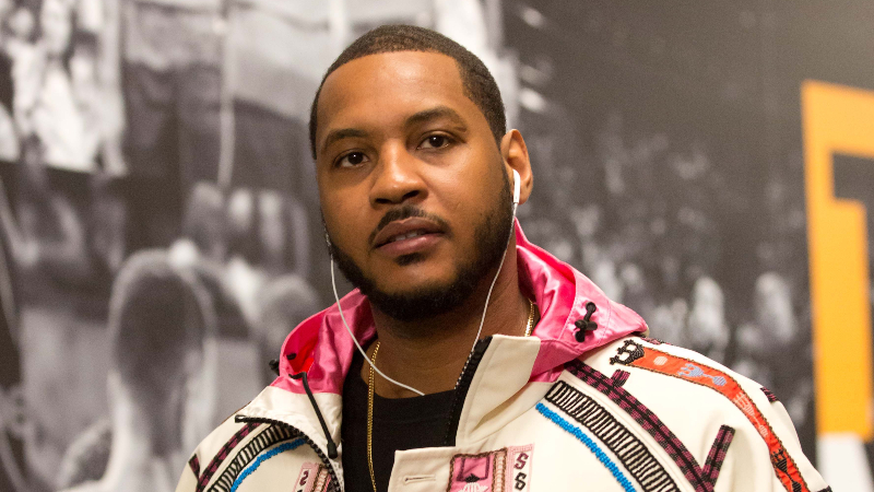 NBA forward Carmelo Anthony