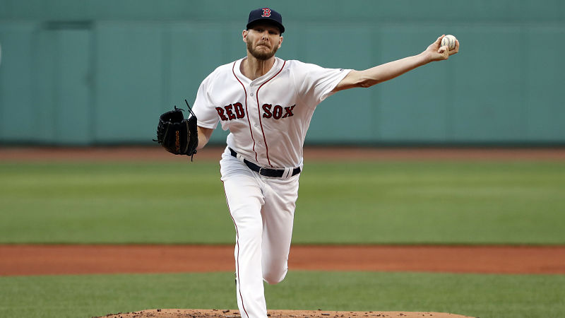 Boston Red Sox pitcher Chris Sale