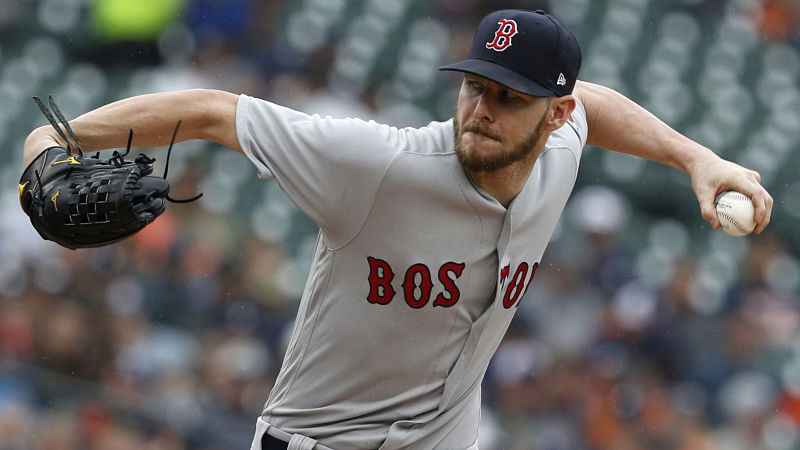 Boston Red Sox pitcher Chris Sale