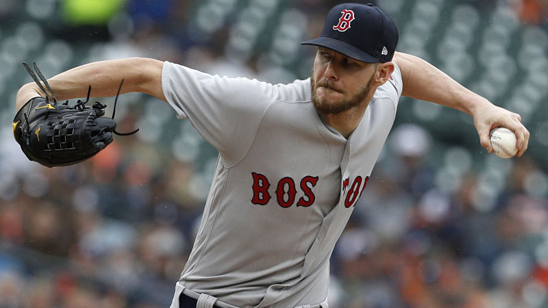 Boston Red Sox pitcher Chris Sale