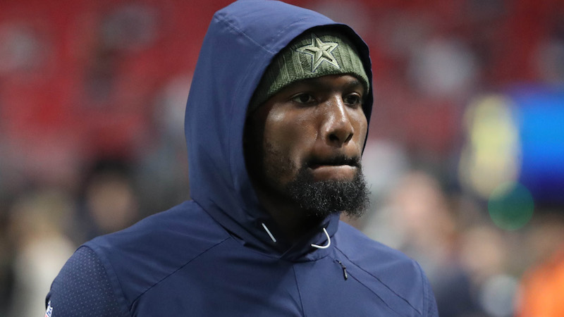 Free agent wide receiver Dez Bryant