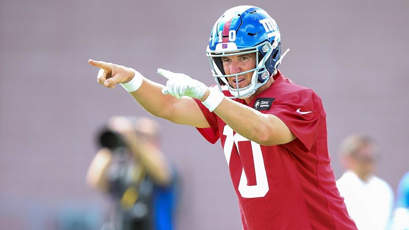 New York Giants quarterback Eli Manning