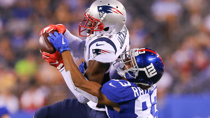 Patriots cornerback JC Jackson