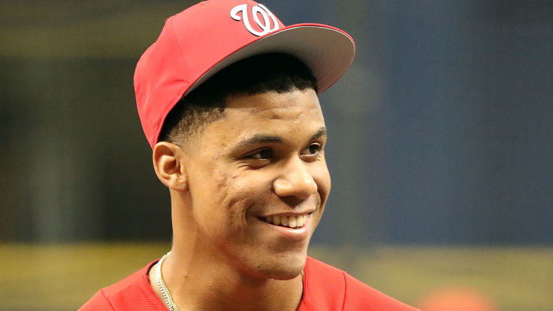 Washington Nationals outfielder Juan Soto