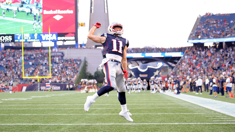 Patriots wide receiver Julian Edelman