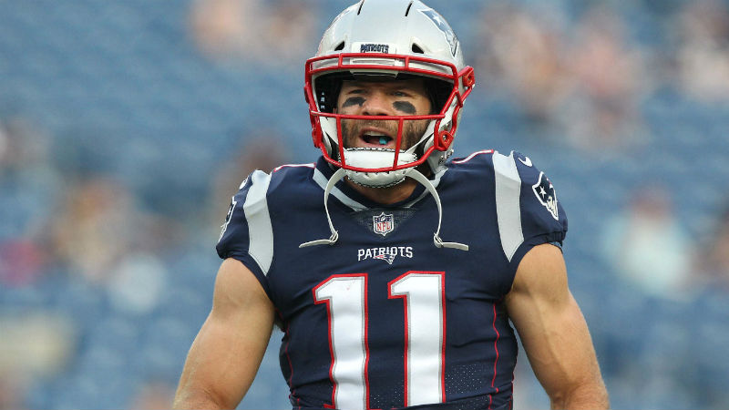 New England Patriots wide receiver Julian Edelman