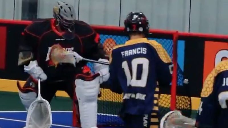 Georgia Junior Swarm player Kyler Francis