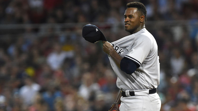 New York Yankees pitcher Luis Severino