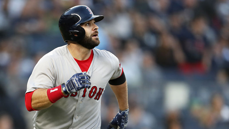 Boston Red Sox first baseman Mitch Moreland
