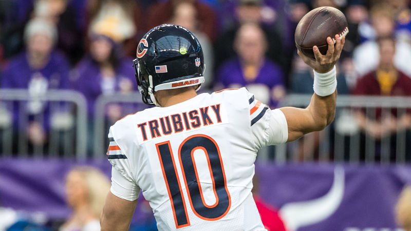 Chicago Bears quarterback Mitchell Trubisky