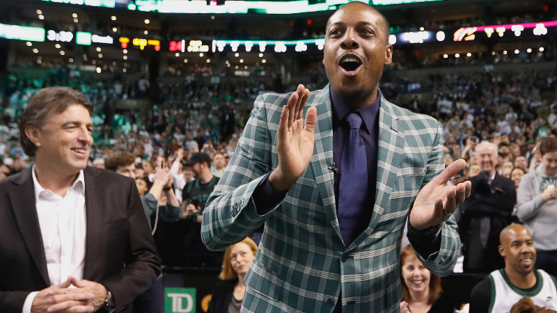 Former Boston Celtics forward Paul Pierce