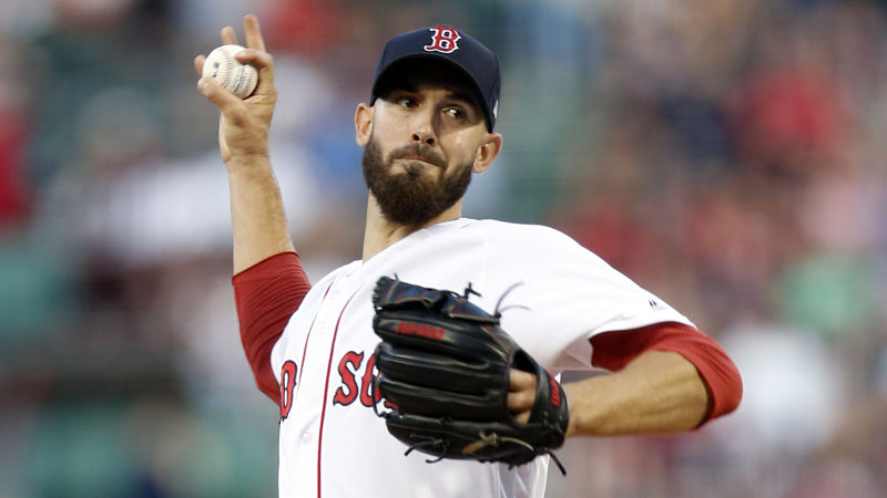 Boston Red Sox pitcher Rick Porcello